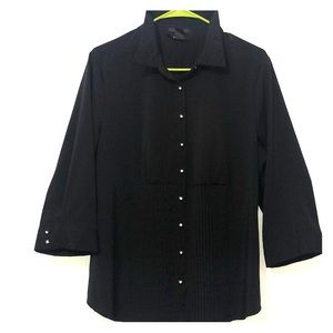 STYLE & CO black dressing shirt